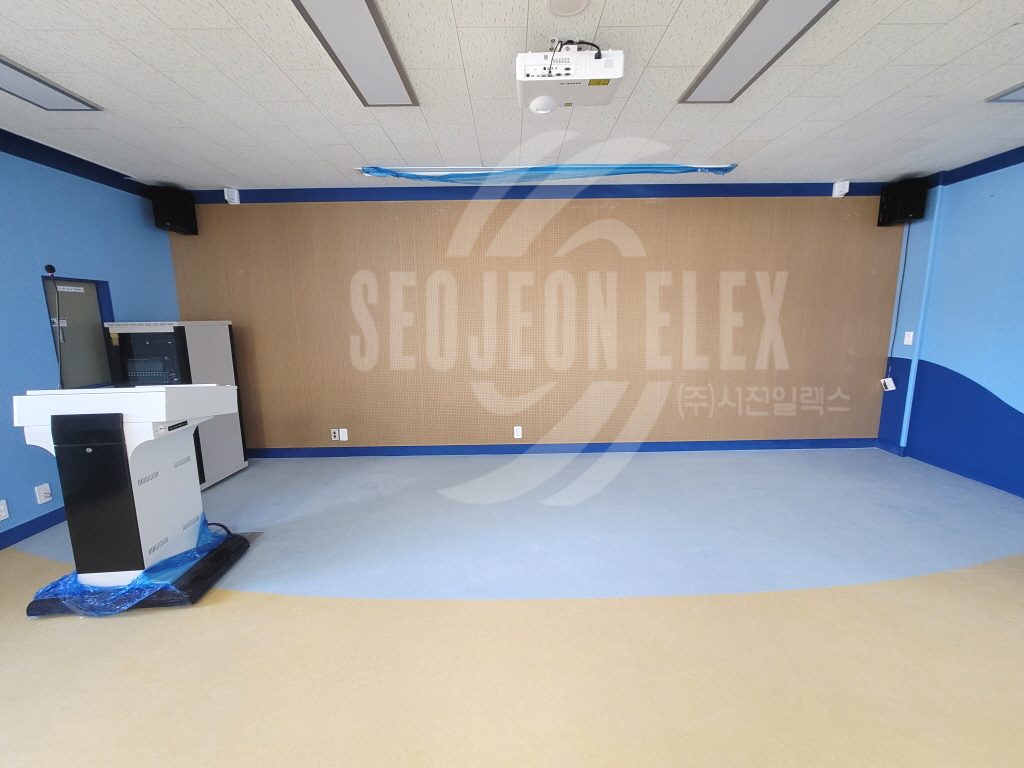 남해 보물섬 아이빛터 구축 AV설비 – (주)서전일렉스